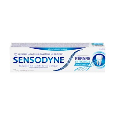 SENSODYNE DENTIFRICE REPARE ET PROTEGE MENTHE 75 ML