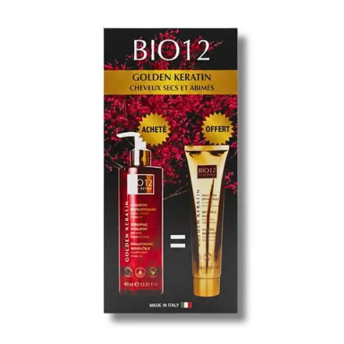 M&D PHARMACY BIO 12 SHAMPOOING REPARATEUR CHEVEUX SECS 400 ML