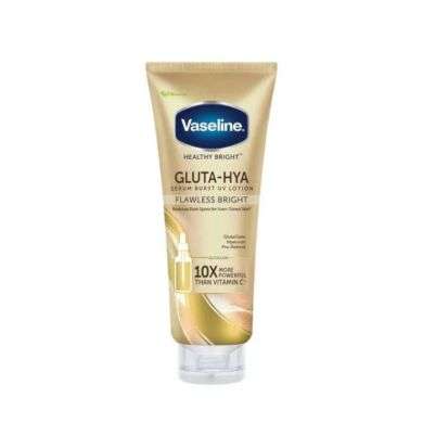 VASELINE GLUTA HYA SERUM BURST UV LOTION FLAWLESS BRIGHT 300ML