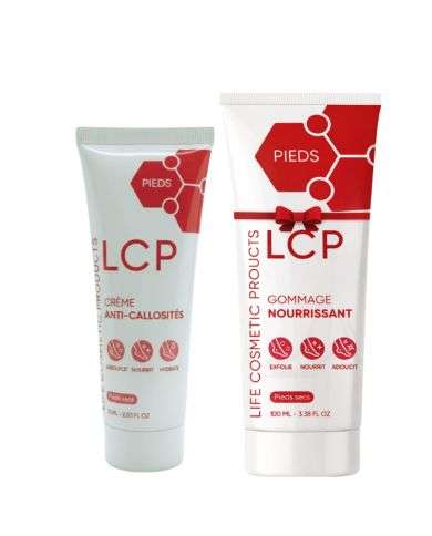 LCP PACK PIED SEC CREME ANTI COLLOSITES 75 ML + GOMMAGE NOURISSANT 100 ML OFFERT