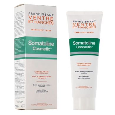 SOMATOLINE COSMETICVENTRE ET HANCHES CREME EFFET CHAUD 250 ML