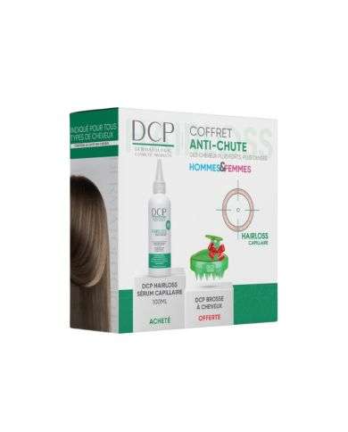 DCP COFFRET HAIR LOSS SERUM CAPILLAIRE 100 ML + BROSSE OFFERTE