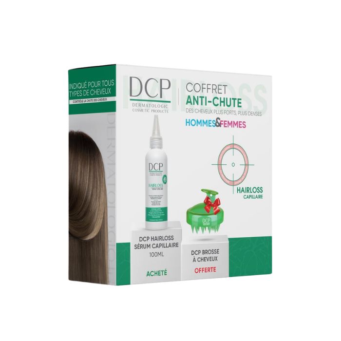 DCP COFFRET HAIR LOSS SERUM CAPILLAIRE 100 ML + BROSSE OFFERTE