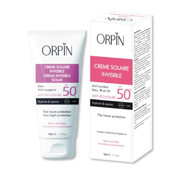 ORPIN CREME SOLAIREINVIBLE ANTI ROUGEURS 50 ML