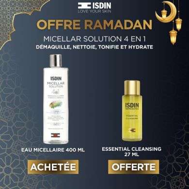 ISDIN EAU MICELLAIRE 4 EN 1 400ML