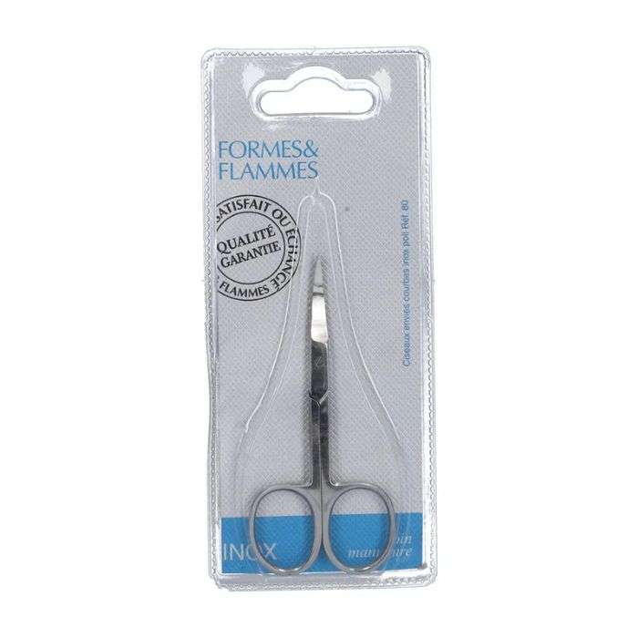 FORMES ET FLAMMES CISEAUX A LAMES COURBES REF 80