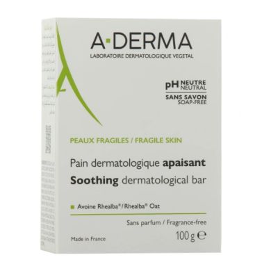 ADERMA PAIN DERMATOLOGIQUE APAISANT LAIT D'AVOIN 100G