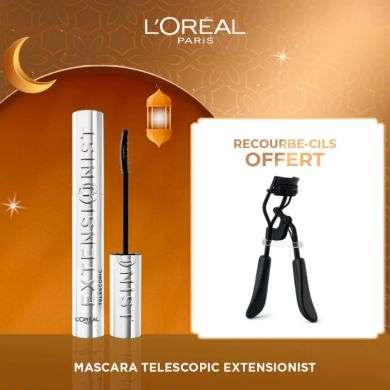 L'OREAL PARIS OFFRE EXTENSIONIST MASCARA TELESCOPIC NOIR + RECOURBE CILS OFFERT