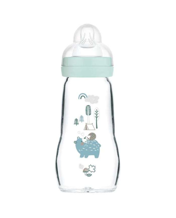 MAM BIBERON VERRE 260 ML 2 MOIS+