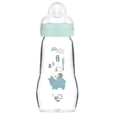 MAM BIBERON EN VERRE FEEL GOOD 260 ML