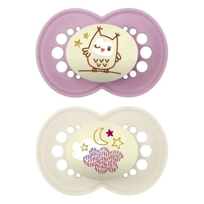 MAM SUCETTES NUIT 6 MOIS ET PLUS