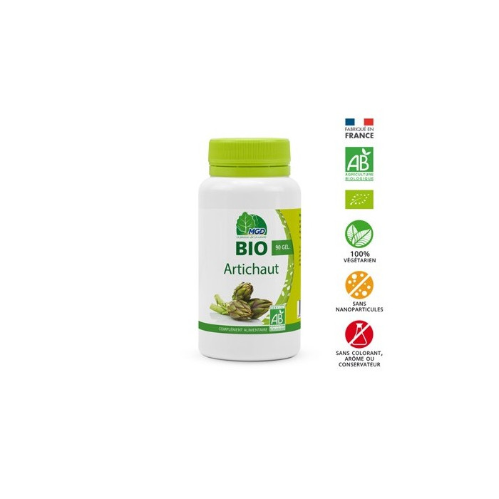 MGD NATURE bio artichaut 90 gelules