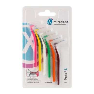 MIRADENT I PROX L PACK DE 6 MULTICOLOR