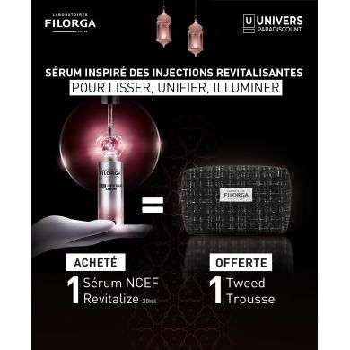 FILORGA COFFRET NCEF REVITALIZE SERUM 30 ML+REVITALIZE CREME 15ML+OPTIM EYES 4ML OFFERT