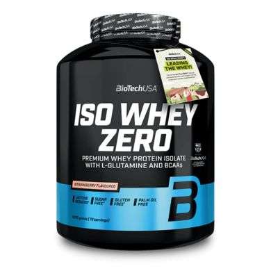 BIOTECHUSA ISO WHEY ZERO STRAWBERRY FLAVOURED 1816 G