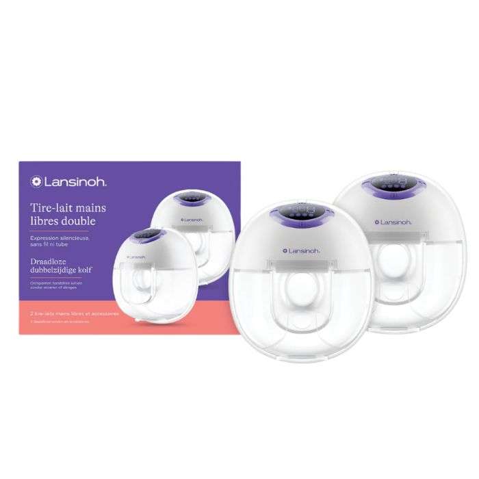 LANSINOH POMPE PORTABLE DOUBLE