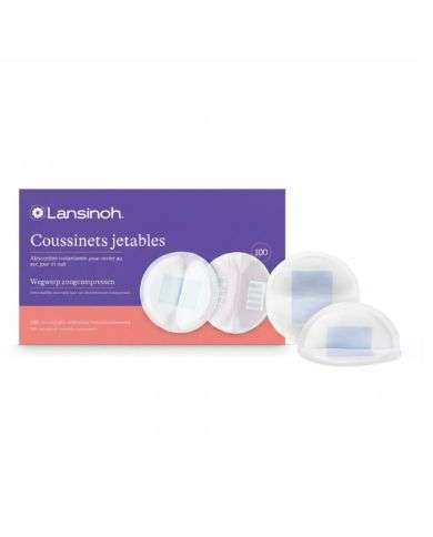 LANSINOH COUSSINETS ALLAITEMENTS JETABLES 100 PIECES