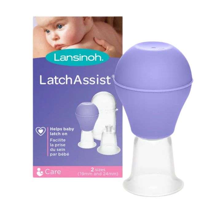 LANSINOH POIRE A MAMELON LATCH ASSIST 2 TAILLES