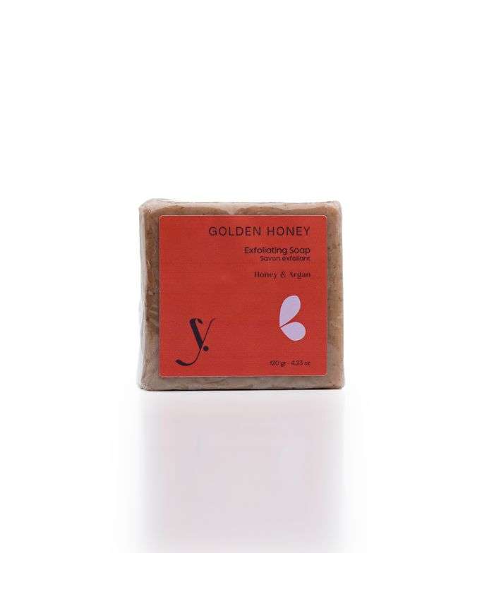 YAZINE GOLDEN HONEY SAVON EXFOLIANT 120 G