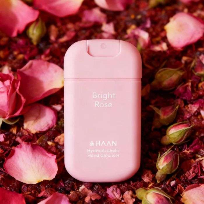 HAAN BRIGHT ROSE NETTOYANT POUR LES MAINS HYDROALCOLIQUE 30 ML