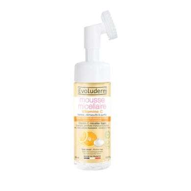 EVOLUDERM MOUSSE MICELLAIRE VITAMINE C 150ML