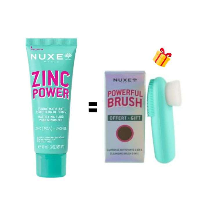 NUXE ZINC POWER FLUIDE MATIFIANT REDUCTEUR DE PORES 40 ML