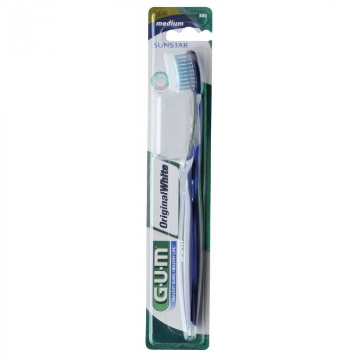 Gum Original White Brosse à Dents Medium 563