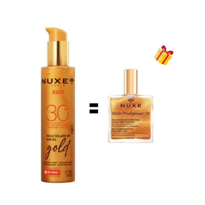 NUXE SUN SPF30 HUILE SOLAIRE GOLD 150 ML
