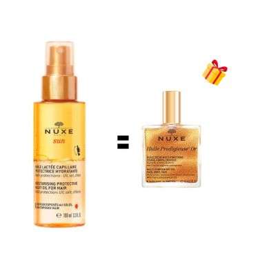 NUXE SUN HUILE LACTEE CAPILLAIRE PROTECTRICE HYDRATANTE 100 ML
