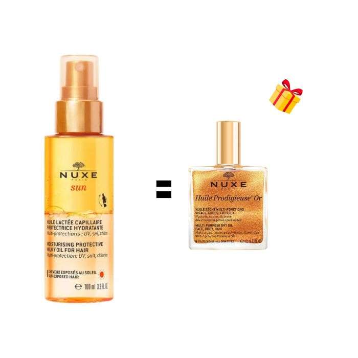 NUXE SUN HUILE LACTEE CAPILLAIRE PROTECTRICE HYDRATANTE 100 ML