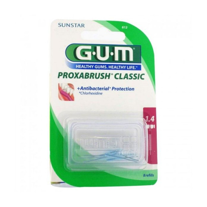 Gum brossettes fines par 8 unités (1.4 mm)612