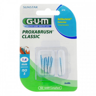 Gum brossettes fines par 8 unites (1,6 mm ) ref : 614