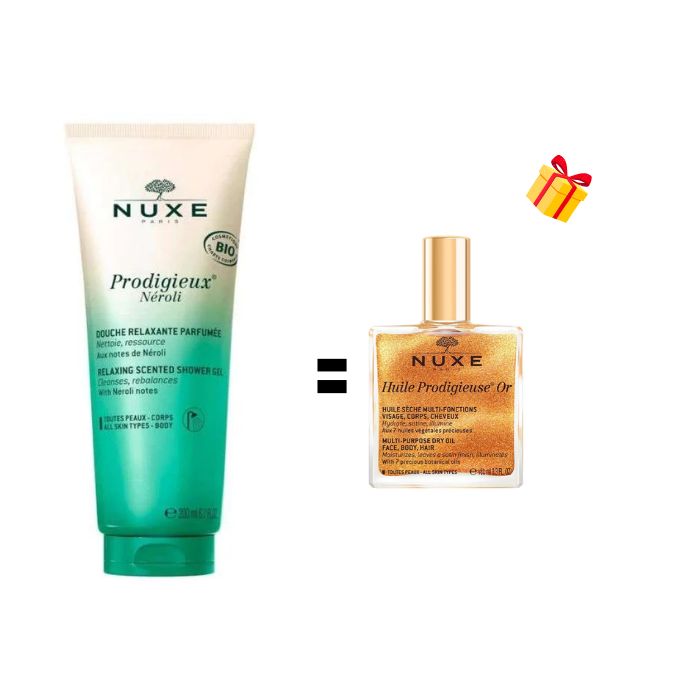 NUXE PRODIGIEUX NEROLI DOUCHE RELAXANTE PARFUMEE 200 ML