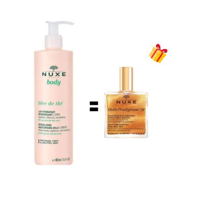 NUXE REVE DE THE LAIT HYDRATANT RESSOURCANT 24 H 400 ML