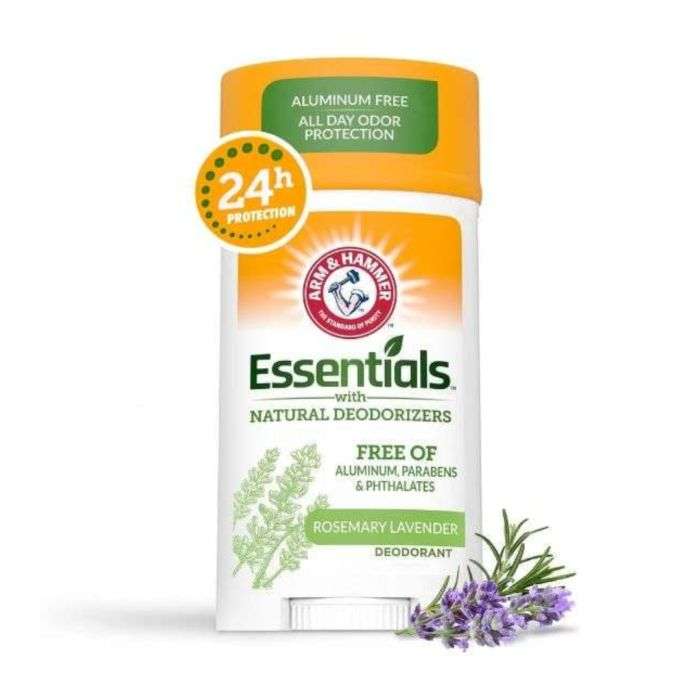 ARM AND HAMMER ESSENTIALS DEODORANT LAVANDE ROMARIN 71 G
