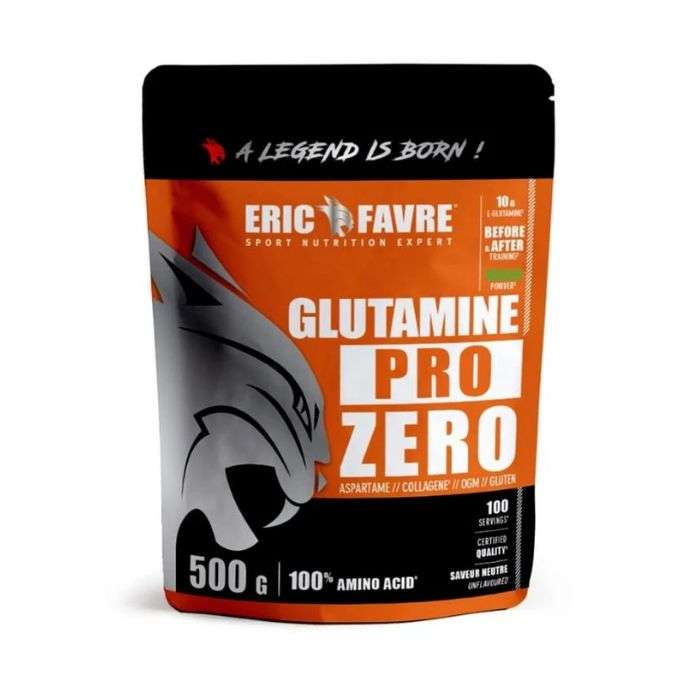 ERIC FAVRE GLUTAMINE PRO ZERO 500G SAVEUR NEUTRE