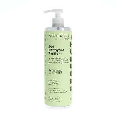ALPHANOVA GEL NETTOYANT PURIFIANT ANTI IMPERFECTIONS 400 ML