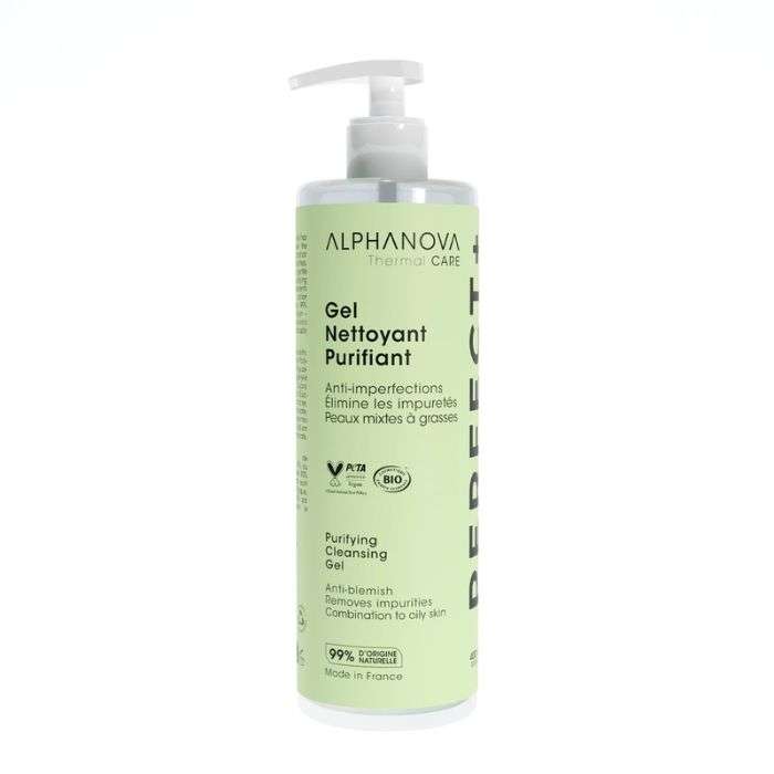 ALPHANOVA GEL NETTOYANT PURIFIANT ANTI IMPERFECTIONS 400 ML