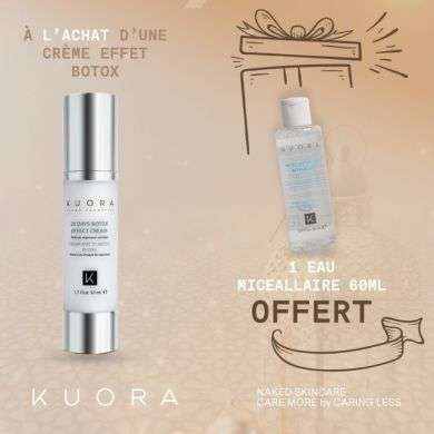 KUORA CREME EFFET BOTOX 28 JOURS 50 ML 