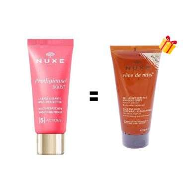 NUXE OFFRE PRODIGIEUSE BOOST LA BASE LISSANTE MULTI PERFECTION 30 ML+ GEL LAVANT 100 ML OFFERT