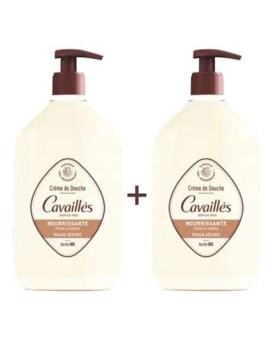 ROGE CAVAILLES OFFRE SPECIALE CREME DE DOUCHE NOURISSANTE PEAUX SECHES SANS SAVON 750ML X 2