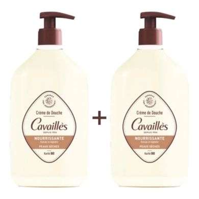 ROGE CAVAILLES OFFRE SPECIALE CREME DE DOUCHE NOURISSANTE PEAUX SECHES SANS SAVON 750ML X 2