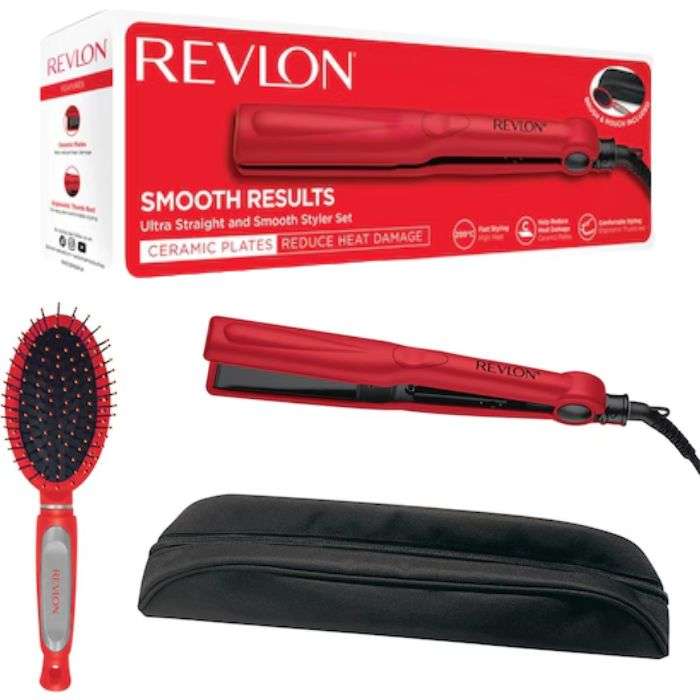 REVLON LISSEUR SMOTH RESULTS BROSSE ET POCHETTE INCLUS