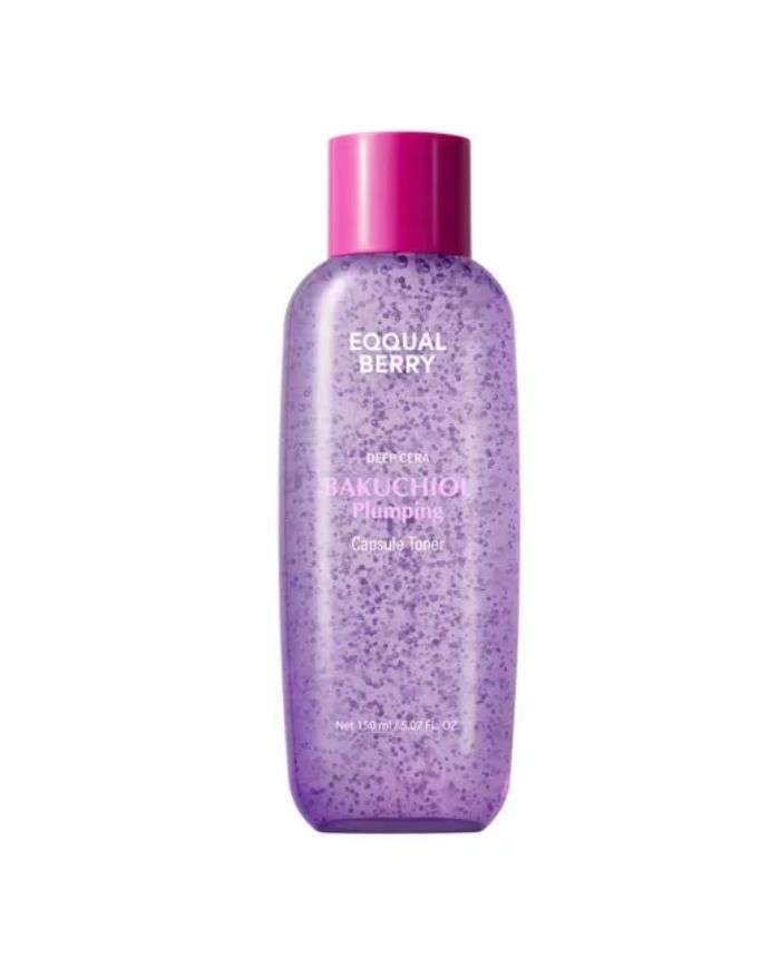 EQQUAL BERRY DEEP CERA BAKUCHIOL PLUMPING CAPSULE TONER 150 ML
