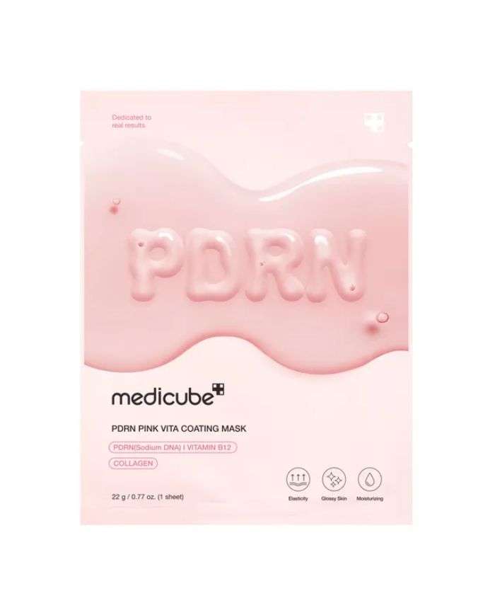 MEDICUBE PDRN PINK COATING MASK 22 G 1 UNITE