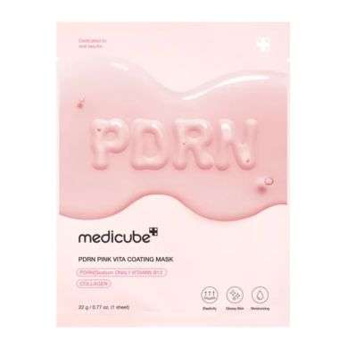 MEDICUBE PDRN PINK COATING MASK 22 G 1 UNITE