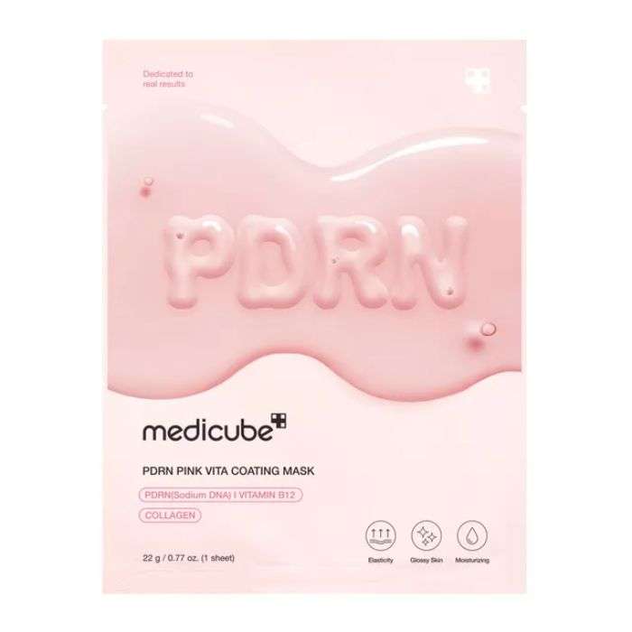 MEDICUBE PDRN PINK COATING MASK 22 G 1 UNITE