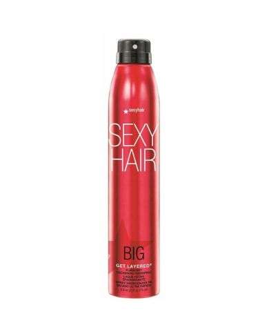 SEXY HAIR BIG GET LAYERED LAQUE SECHE EPAISSISANTE 237 ML