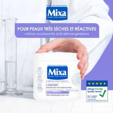 MIXA CREME PANTHENOL CONFORT 400ML
