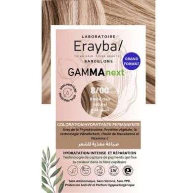 ERAYBA NEXT COLORATION HYDRATANTE PERMANENTE N8-00 BLOND CLAIR NATUREL